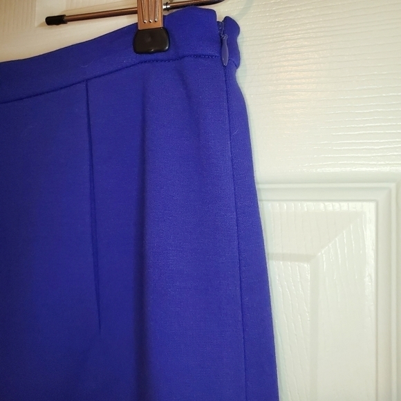 Diane von Furstenburg DVF New Pencil Skirt, 10 Blue - Picture 4 of 11